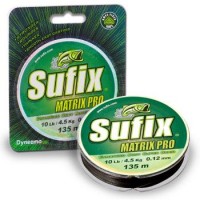 Sufix шнур Matrix Pro зеленый 135м
