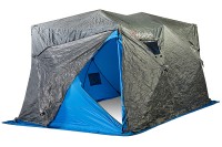 HIGASHI накидка на палатку Double Pyramid Full tent rain cover #Grey