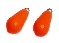 Higashi грузило для самодуров Small sinker Fluo orange