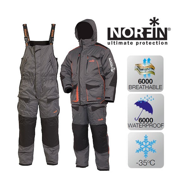 Norfin костюм зимний Discovery GRAY