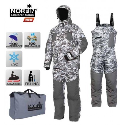 Norfin костюм зимний Explorer CAMO 