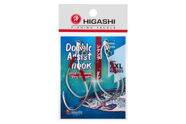 Higashi крючки Double Assist Hook HC-005 XXL