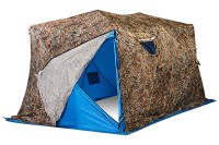HIGASHI накидка на палатку Double Pyramid Full tent rain cover #SW Camo