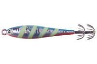 HIGASHI кальмарница Squid Paint sinker #01 Blue Pink-Zebra Glow