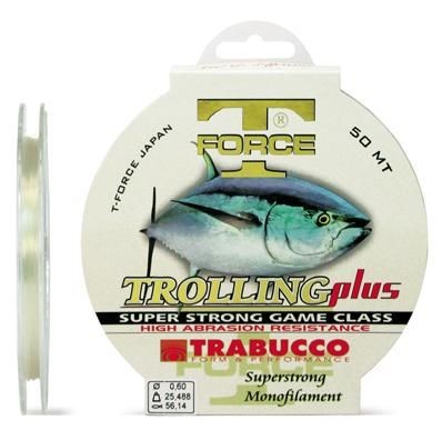 TRABUCCO леска T-FORCE TROLLING PLUS 50м