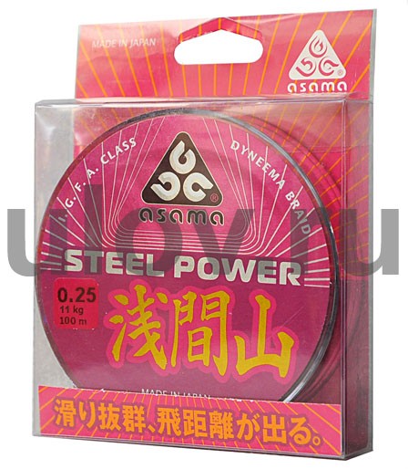 Asama шнур Steel Power Multi Color 100 м