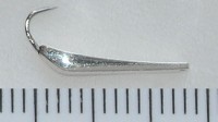 Блесна махалочная Рыбка серебро 12мм 1-12-б