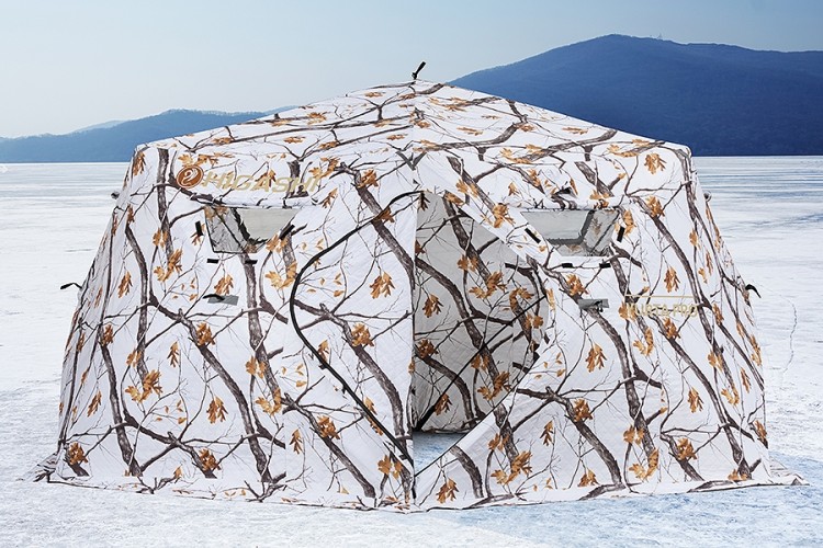 HIGASHI палатка WINTER CAMO YURTA PRO