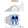 Maverick палатка двухместная MOBILE