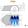 Maverick палатка трехместная ITERA