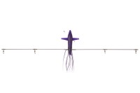 HIGASHI левая птица Left top bird w/wire 36 completed #Purple/Black