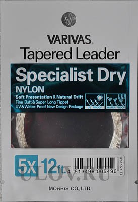 Varivas подлески Specialist Dry Nylon