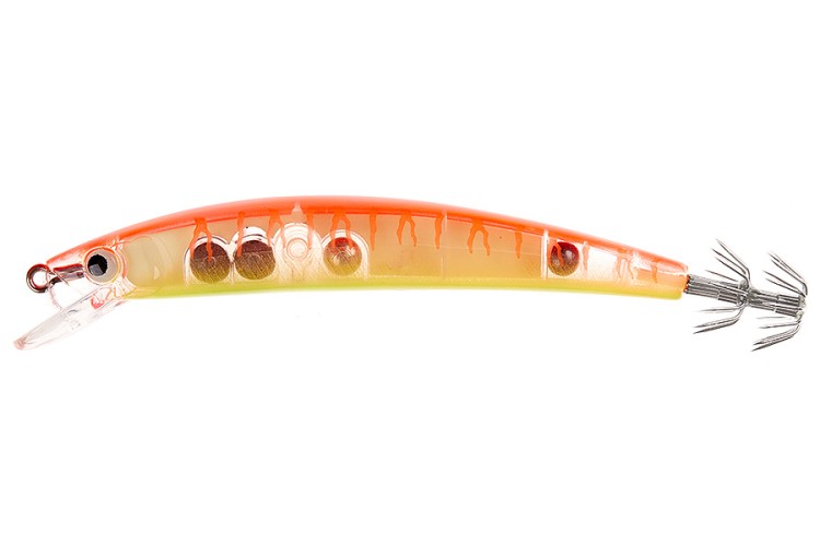 HIGASHI кальмарный воблер  Pelagic 19g #09 Orange Mackerel