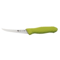 Mora нож Curved Boning Knife (ребристая ручка), lime