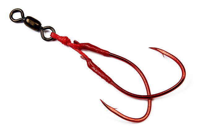 Higashi крючки Twin Assist Hook HA-001 XXL