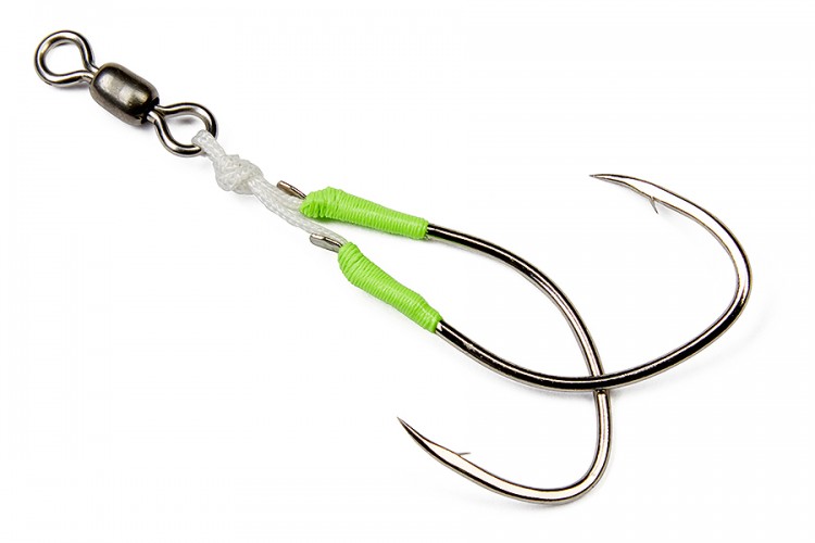 Higashi крючки Twin Assist Hook HA-003 XXL