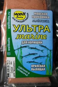 WELL Baits прикормка Ультрамарин сухая красная, 10х20 гр