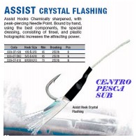 CAPTURE крючки Assist Hooks X VERTICAL JIG N. 10/0 CRYSTAL