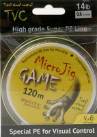Mystic шнур PE Micro Jig Game 0.12мм 5.6кг 120м