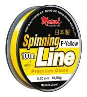 Momoi леска Spinning Line F-Yellow 100м