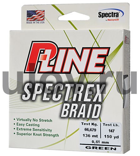 P-Line шнур Spectrex braid GREEN 