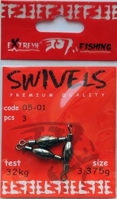 Swivels вертлюг утяжеленный Extreme Fishing 05-01